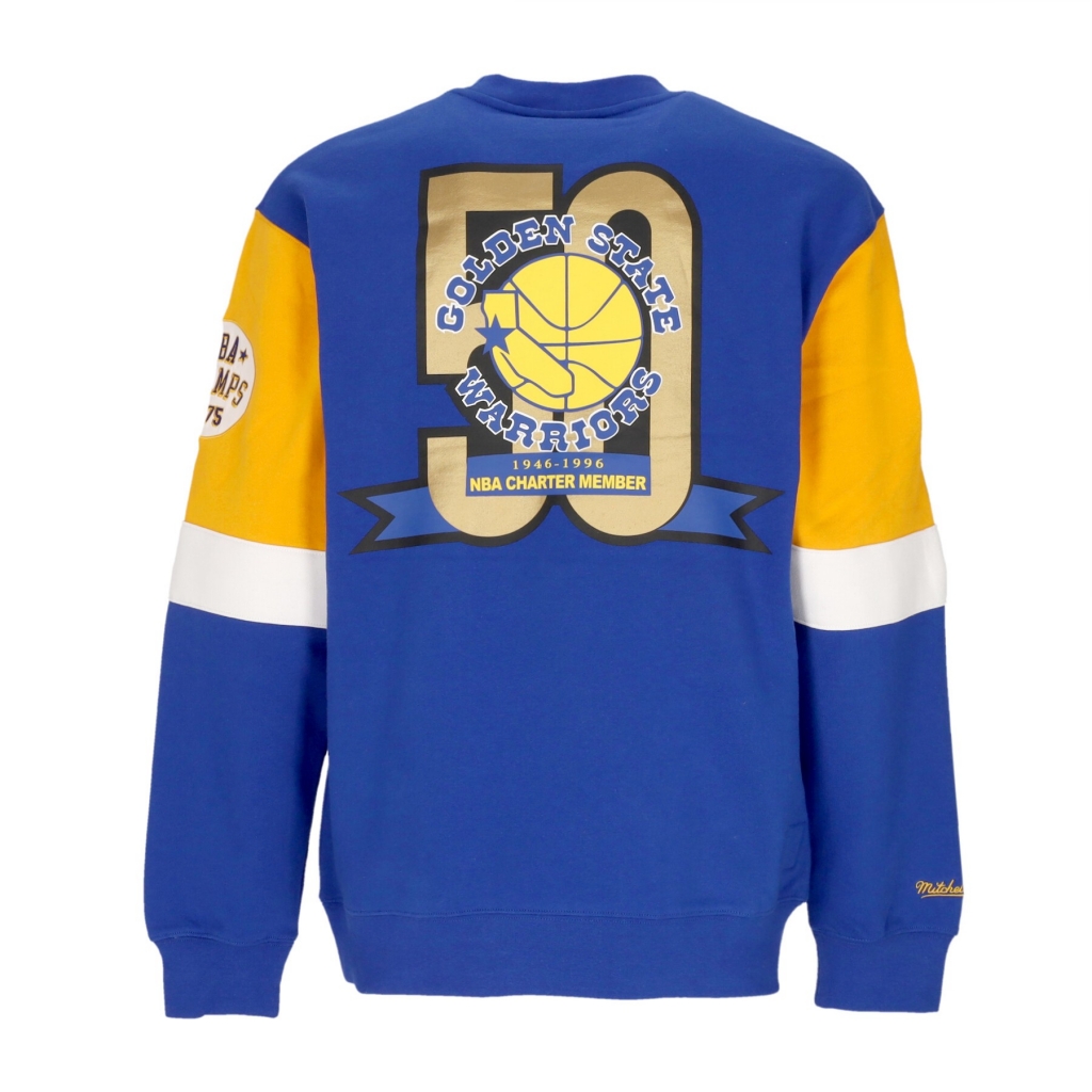 felpa girocollo uomo nba all over crew 30 golwar ORIGINAL TEAM COLORS