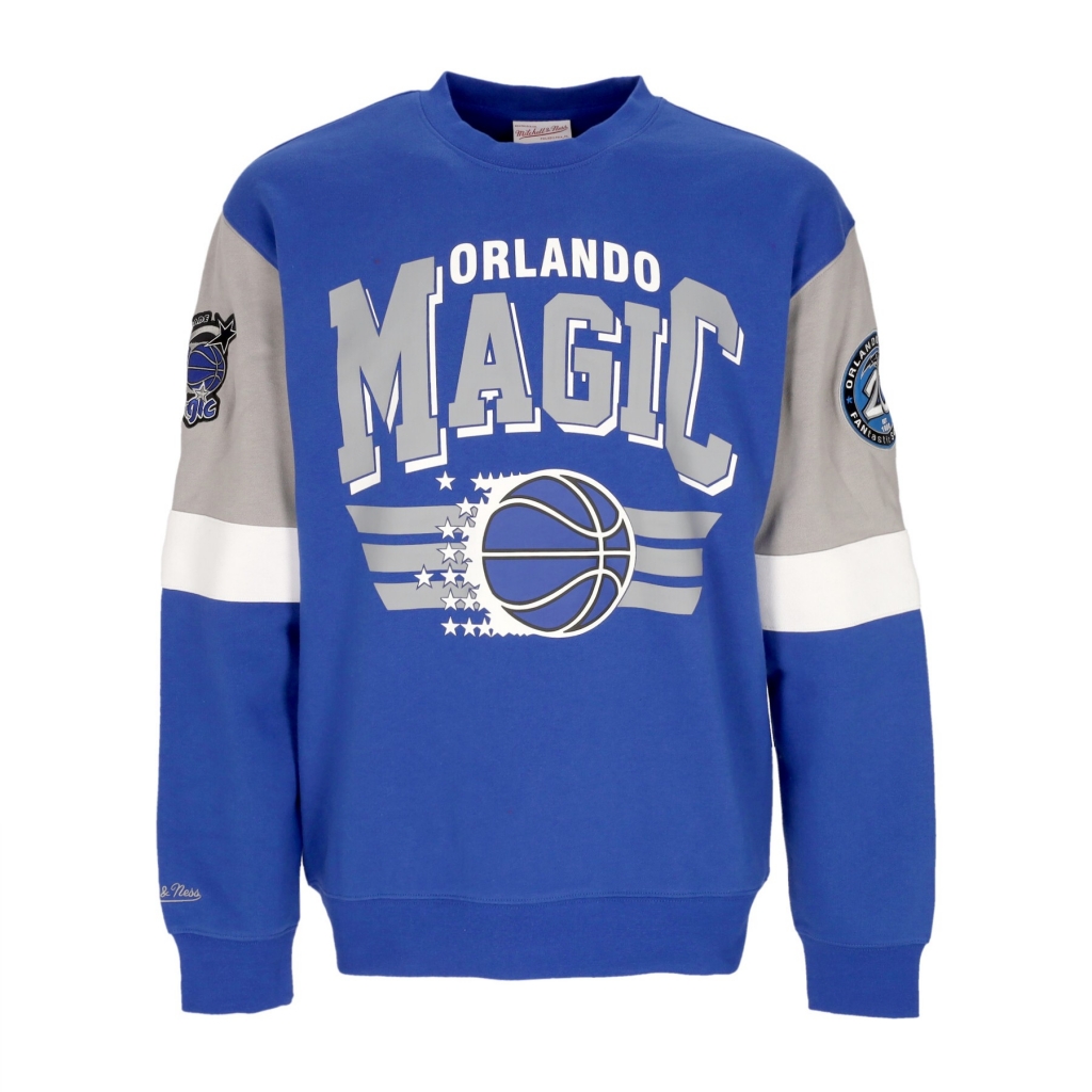 felpa girocollo uomo nba all over crew 30 orlmag ORIGINAL TEAM COLORS