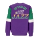 felpa girocollo uomo nba all over crew 30 utajaz ORIGINAL TEAM COLORS