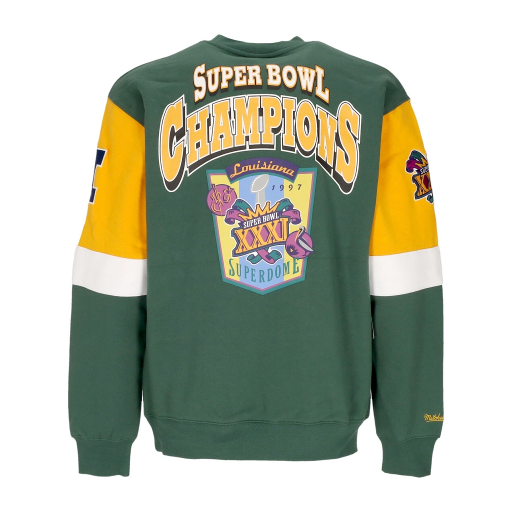 felpa girocollo uomo nfl all over crew 30 grepac ORIGINAL TEAM COLORS