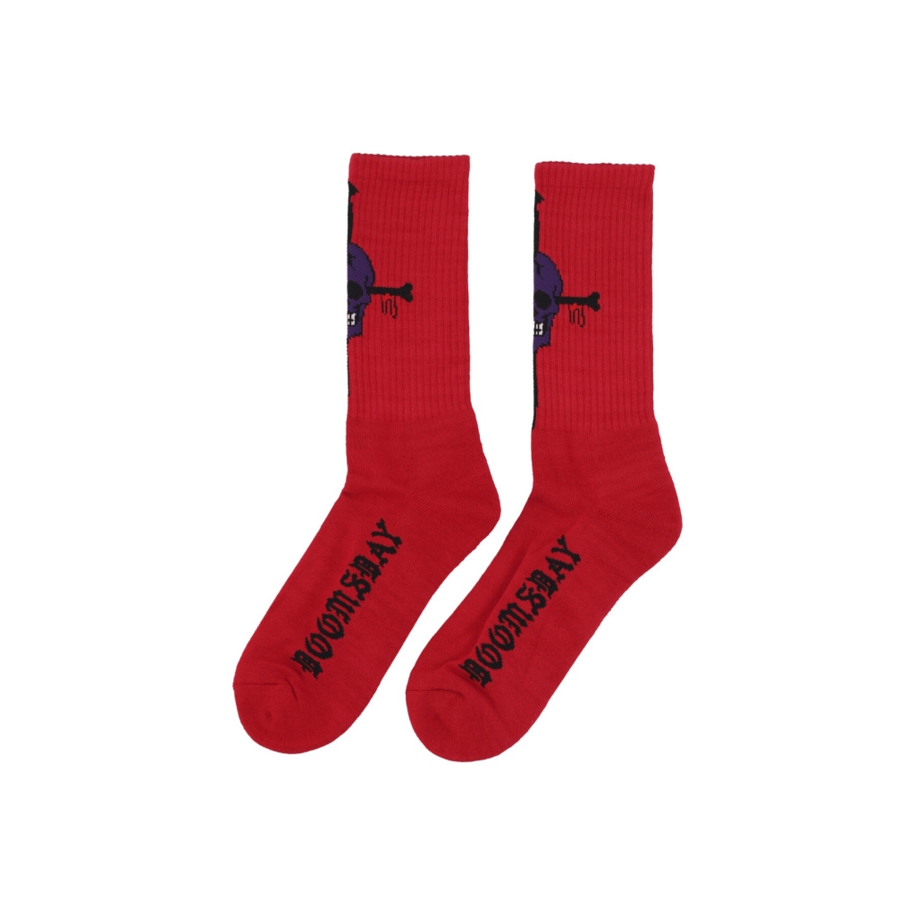 calza media uomo bloody socks RED