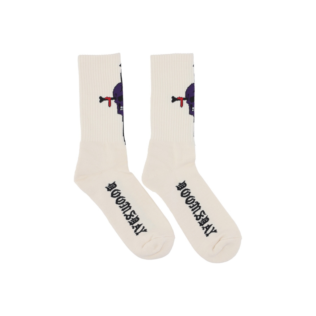 calza media uomo bloody socks CREAM