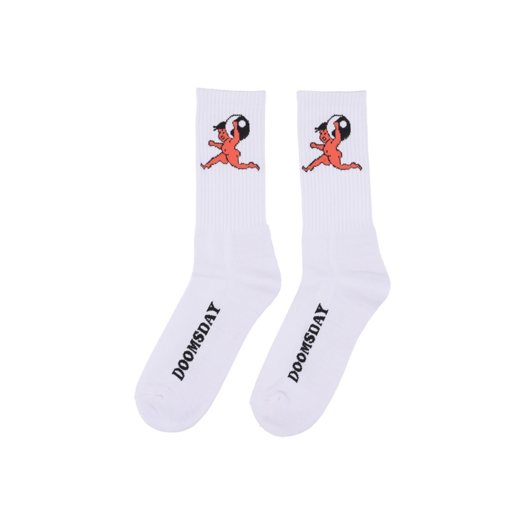 calza media uomo taoboy socks WHITE