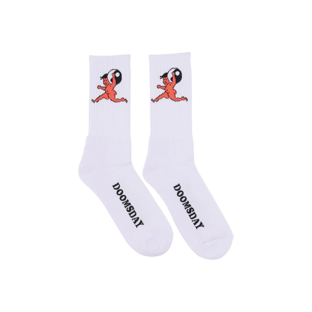 calza media uomo taoboy socks WHITE