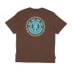 maglietta uomo seal bp tee CHESTNUT