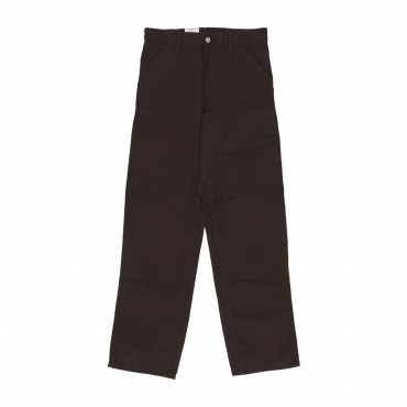 pantalone lungo uomo double knee pant TOBACCO RINSED