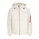 giubbotto uomo puffer cord JET STREAM WHITE