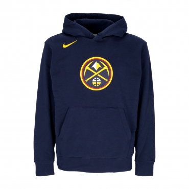 felpa cappuccio uomo nba club hoodie dennug COLLEGE NAVY