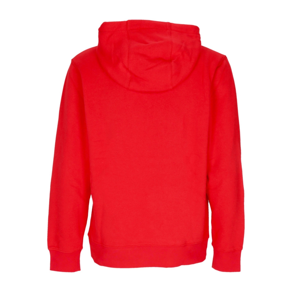 felpa cappuccio uomo nba club hoodie houroc UNIVERSITY RED