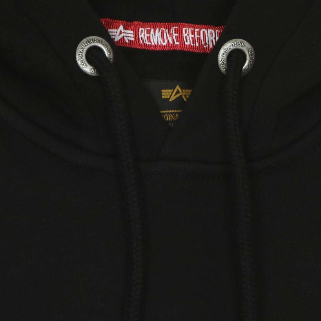 felpa cappuccio uomo flame hoody x hot wheels BLACK