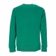 felpa girocollo uomo club crew bb MALACHITE/WHITE