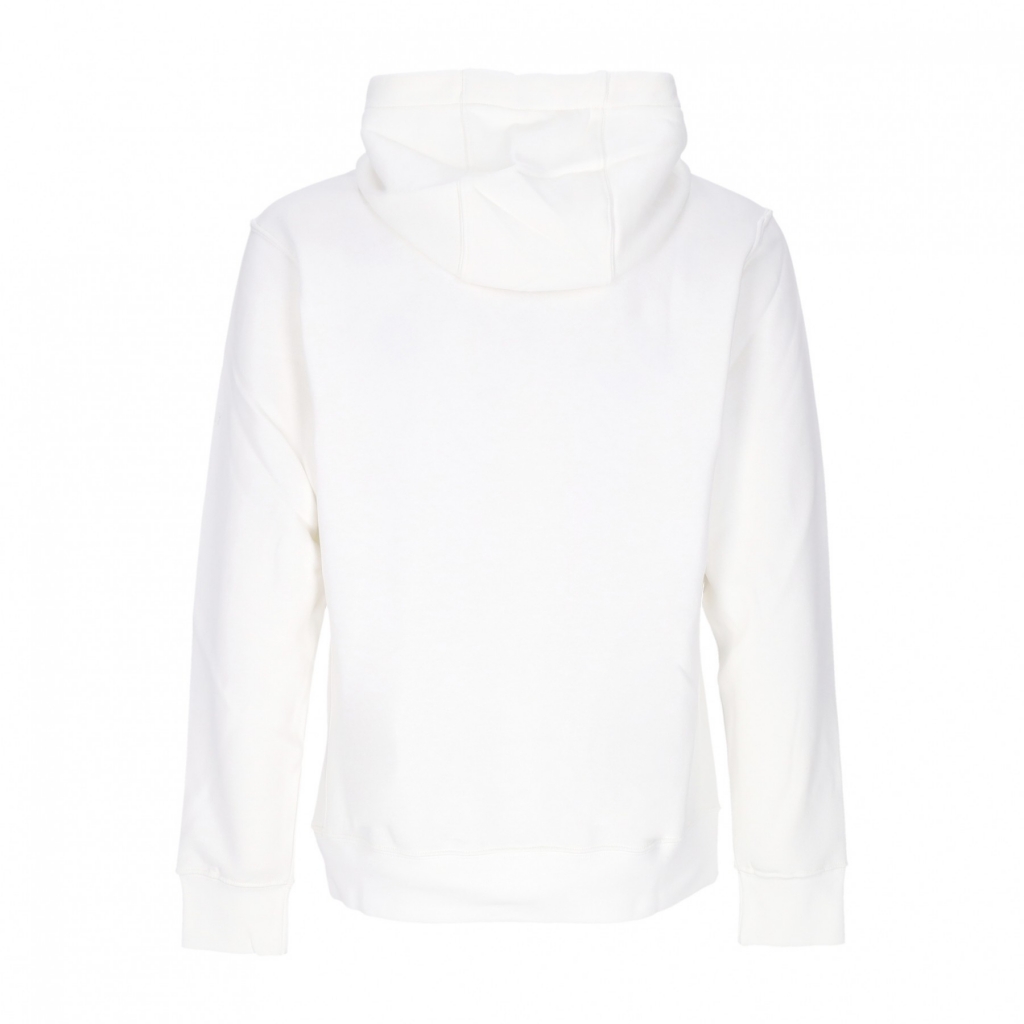 felpa cappuccio uomo club hoodie pullover basketball SAIL/SAIL/WHITE