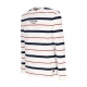 maglietta manica lunga uomo regular stripe l/s tee WHITE/MULTI