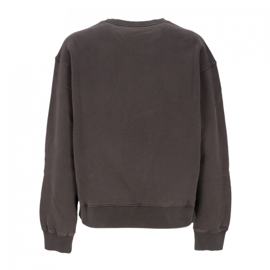 felpa girocollo donna w cornell 30 crewneck OFF BLACK