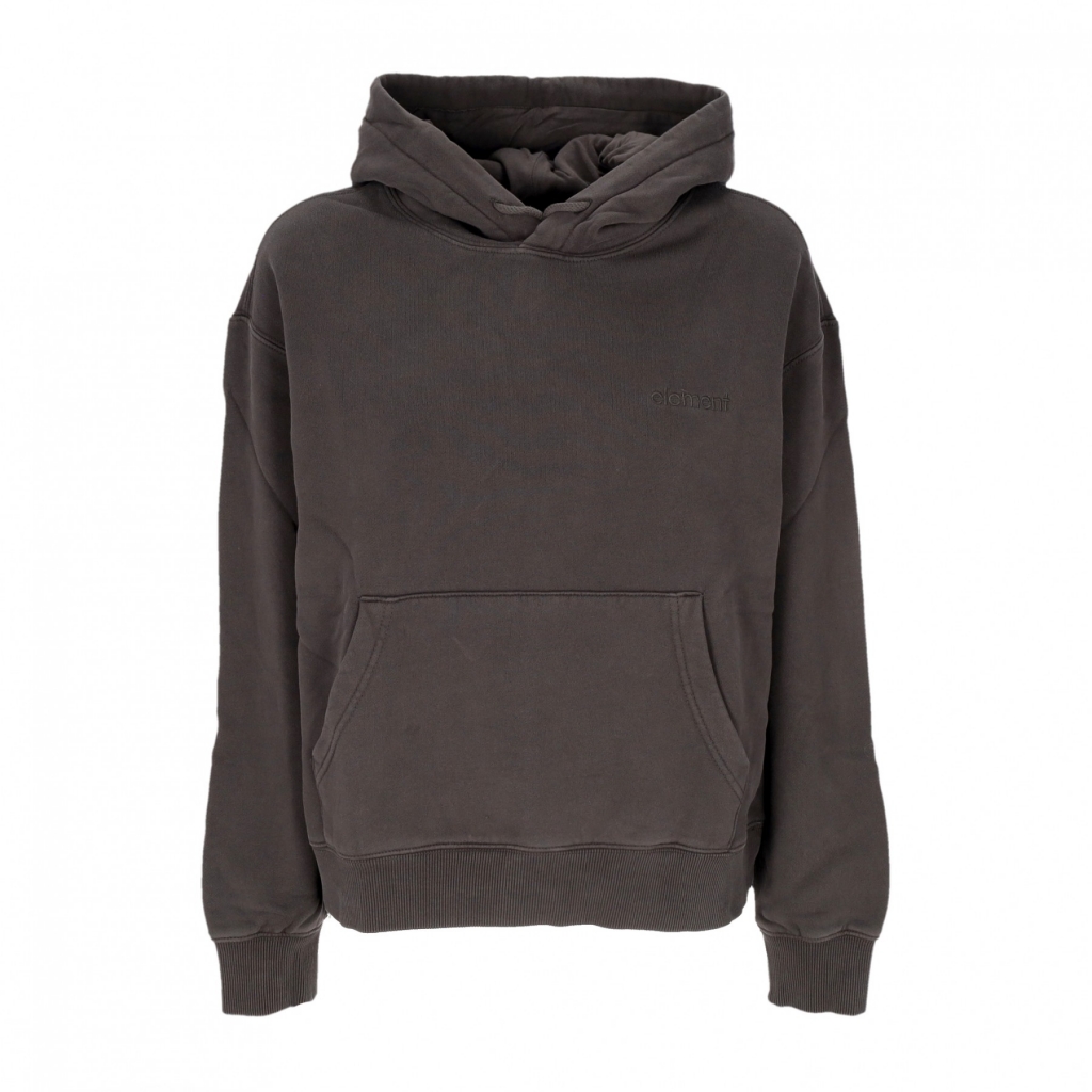 felpa cappuccio donna w cornell 30 hoodie OFF BLACK