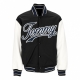 giubbotto college uomo letterman jacket ext BLACK/MULTI