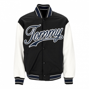 giubbotto college uomo letterman jacket ext BLACK/MULTI