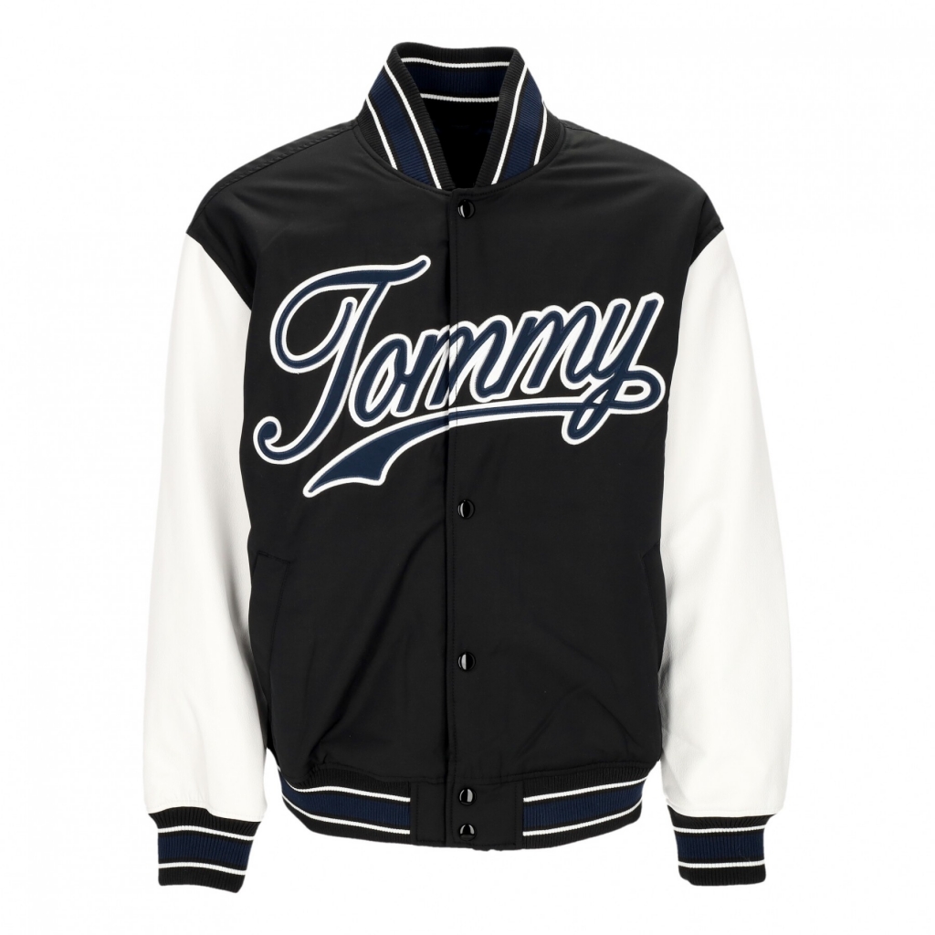 giubbotto college uomo letterman jacket ext BLACK/MULTI