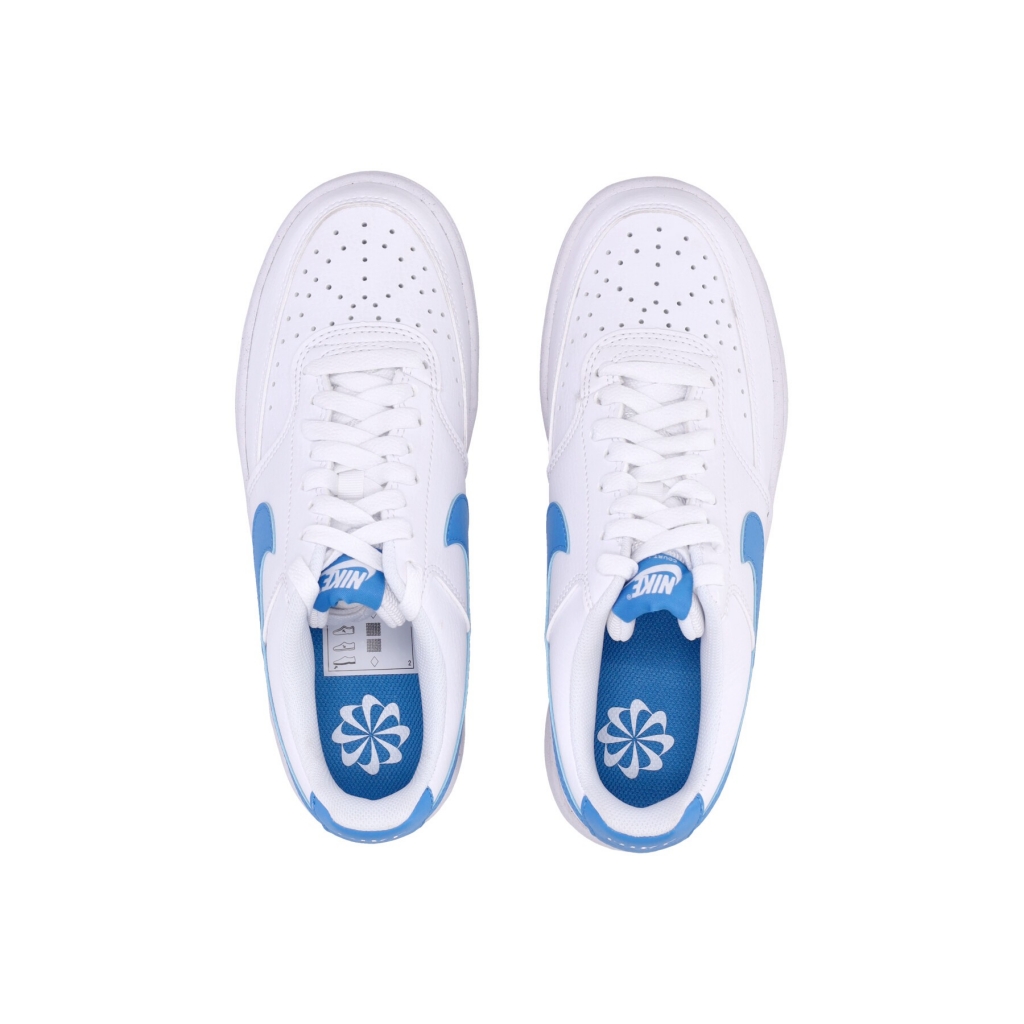 scarpa bassa uomo court vision low next nature WHITE/LT PHOTO BLUE