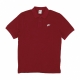 polo manica corta uomo club essential pique polo shirt TEAM RED/WHITE