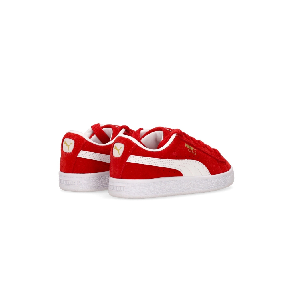 scarpa bassa ragazzo suede xl ps RED/WHITE