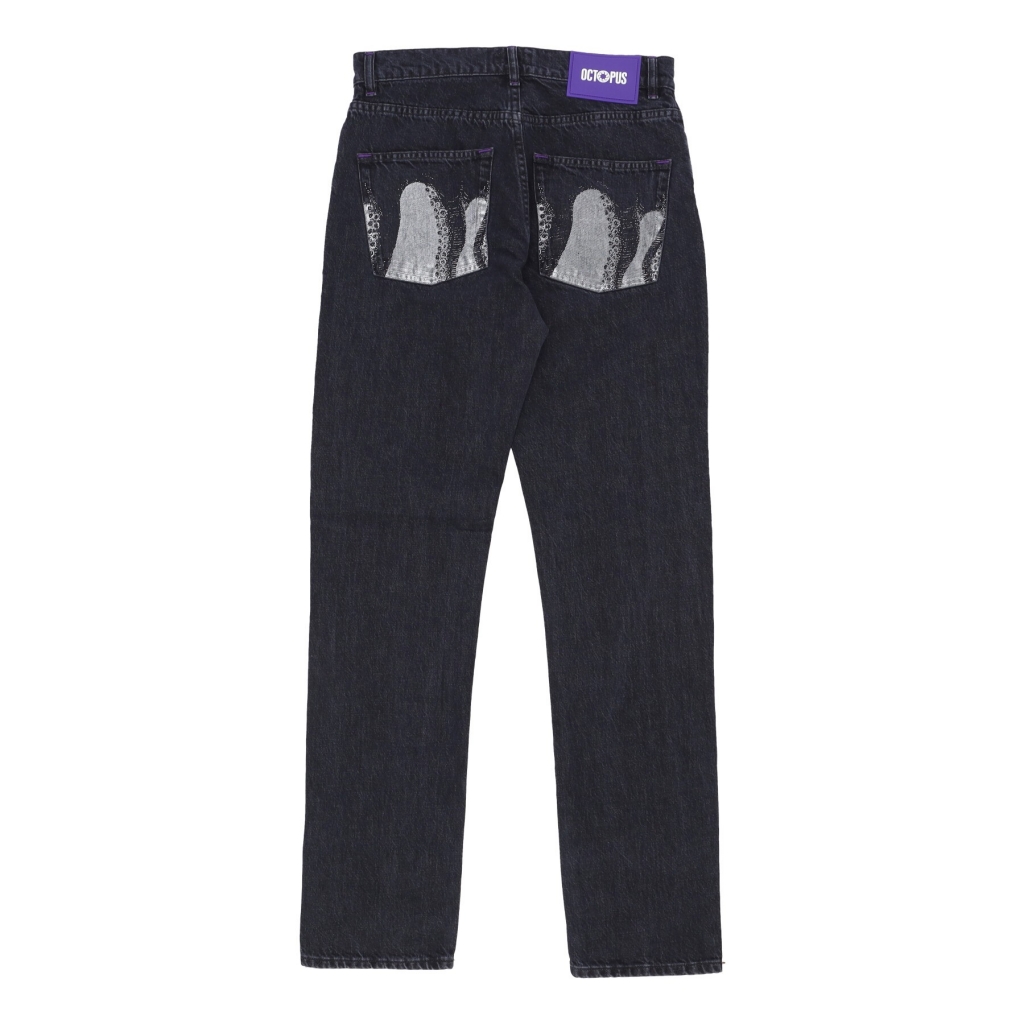 jeans uomo pocket regular denim BLACK