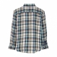 camicia manica lunga uomo hueco classic shirt HUECO PLAID CHESTNUT/MINERAL