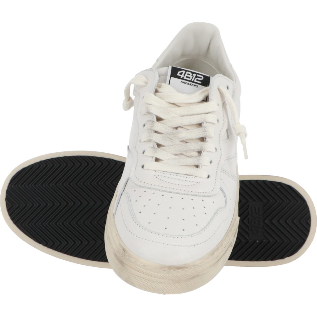 Scarpe 4B12 Uomo Hyper U926 BIANCO