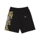 pantalone corto tuta uomo desert skull sweatshorts BLACK