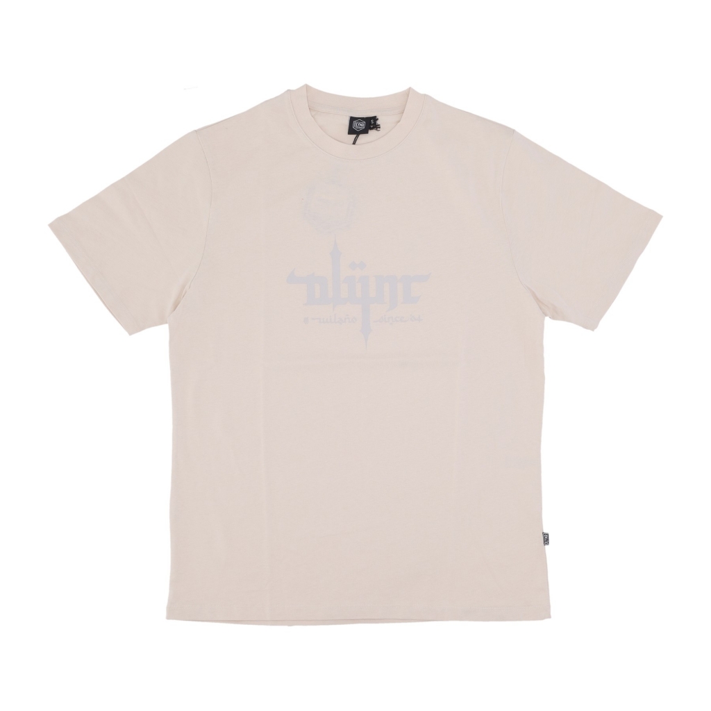 maglietta uomo dlynr chest tee x luca barcellona BEIGE