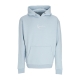 felpa cappuccio uomo essential hoodie LIGHT BLUE