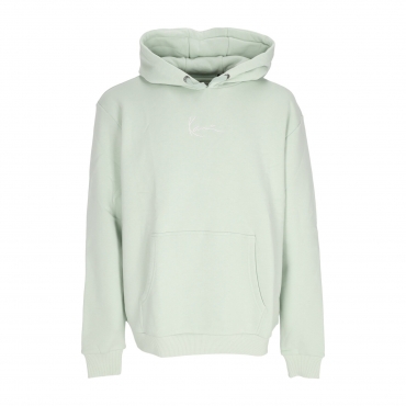 felpa cappuccio uomo essential hoodie LIGHT MINT