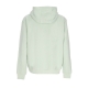 felpa cappuccio uomo essential hoodie LIGHT MINT