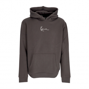 felpa cappuccio uomo essential hoodie ANTHRACITE