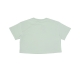 maglietta corta donna w essential crop tee LIGHT MINT