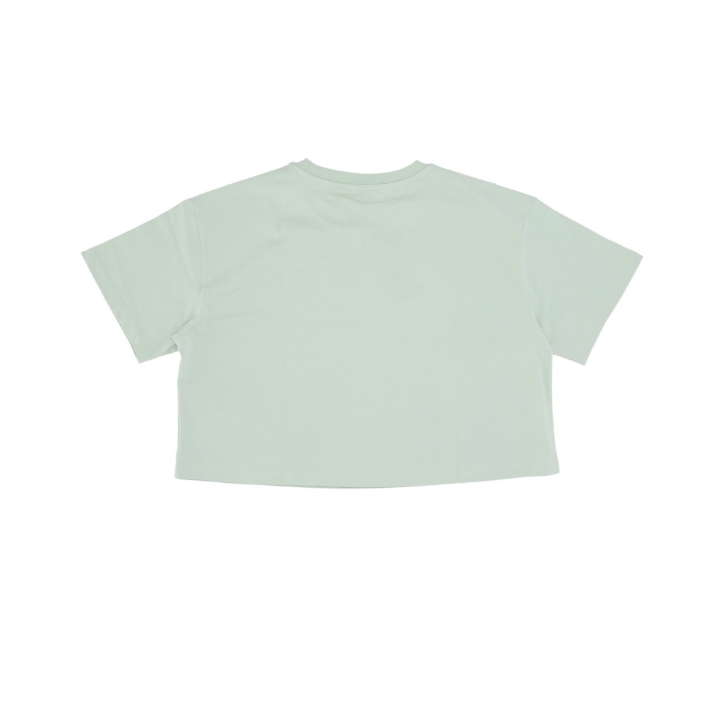 maglietta corta donna w essential crop tee LIGHT MINT