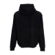 felpa cappuccio uomo retro os hoodie BLACK