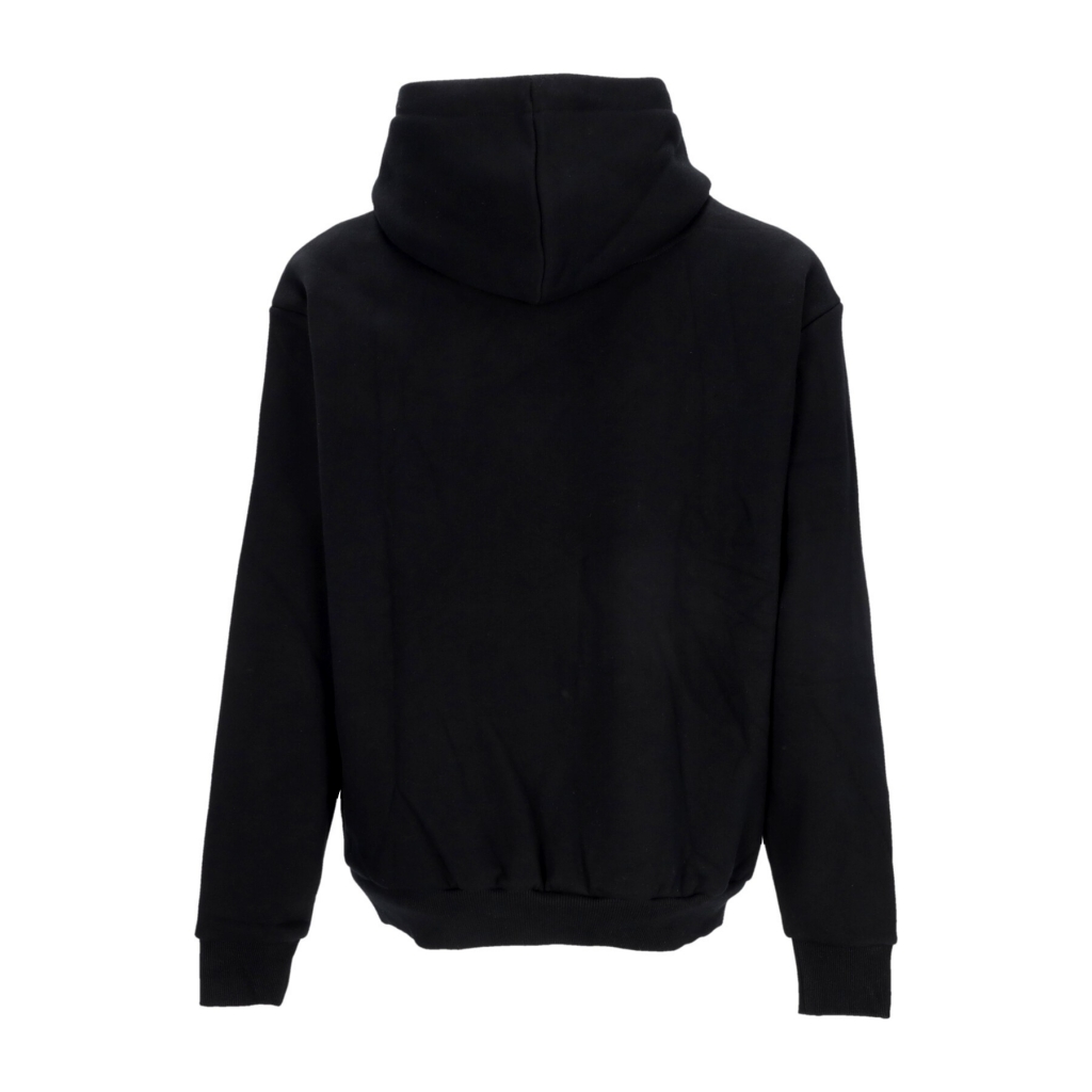 felpa cappuccio uomo retro os hoodie BLACK