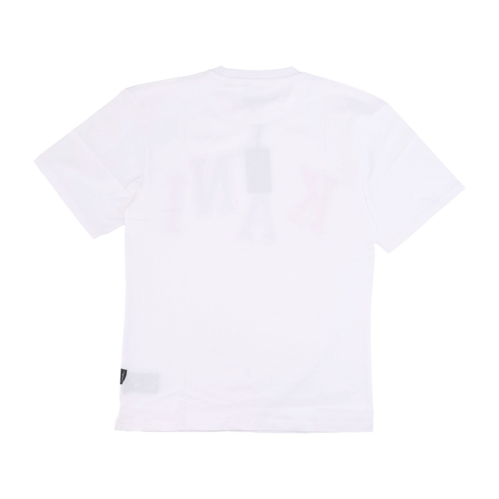 maglietta uomo multicolor logo tee WHITE