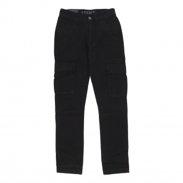 pantalone lungo uomo agent pant BLACK