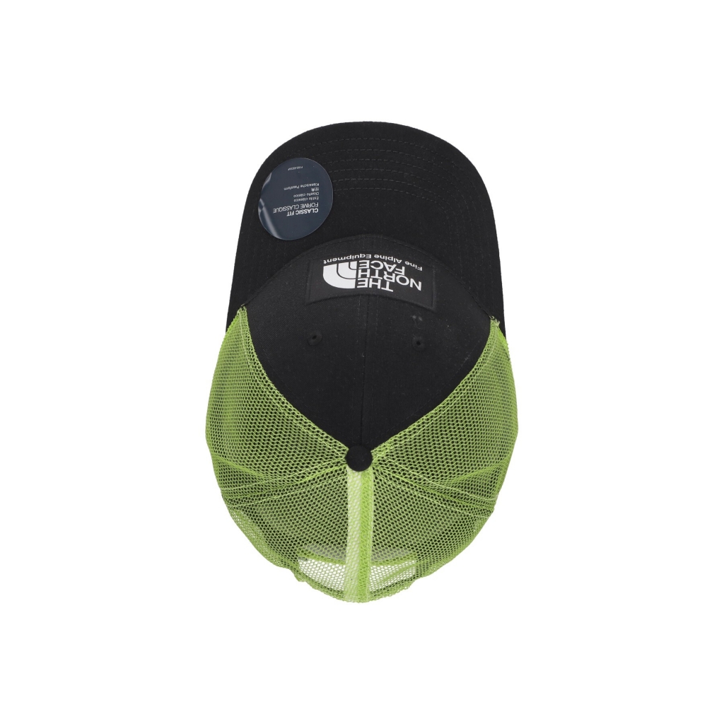 cappellino visiera curva uomo mudder trucker BLACK/GRANNY SMITH