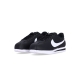 scarpa bassa donna w cortez BLACK/WHITE