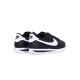 scarpa bassa donna w cortez BLACK/WHITE