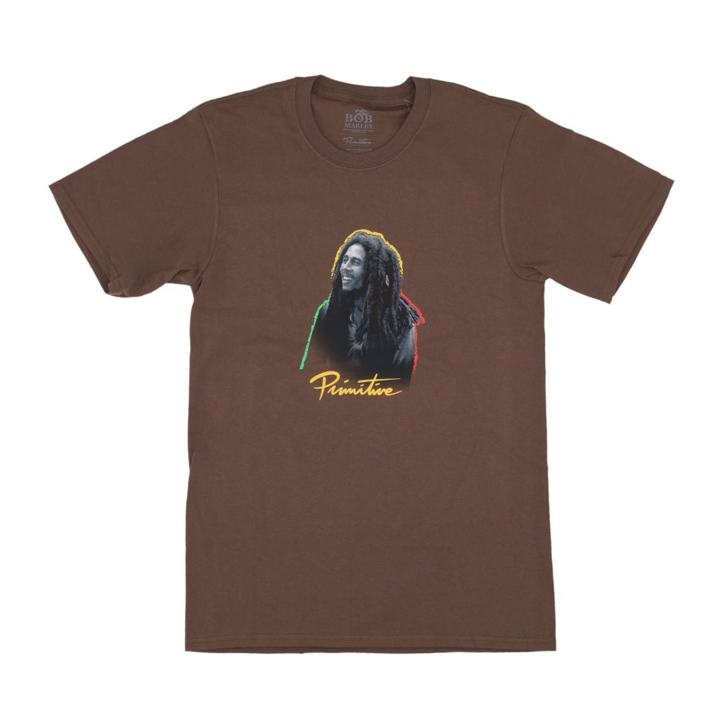 maglietta uomo one love tee x bob marley BROWN