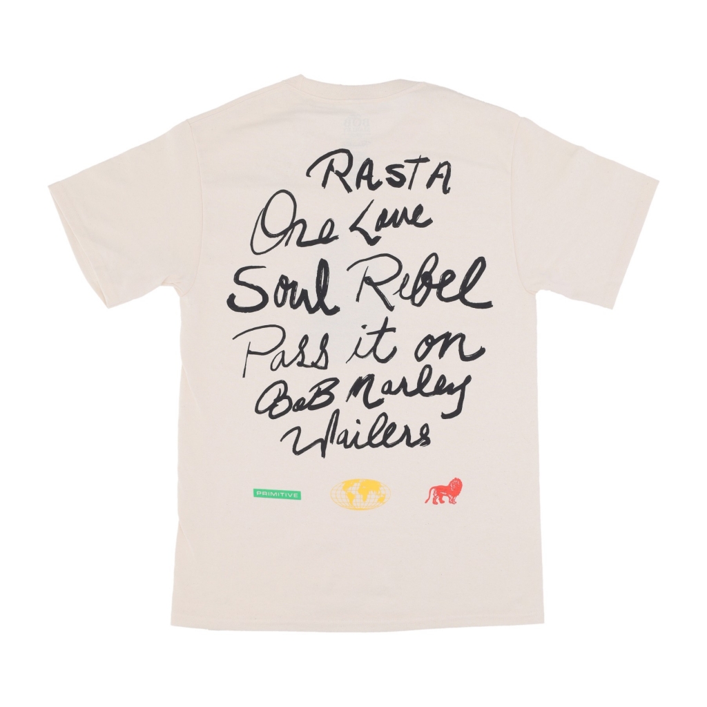 maglietta uomo one love tee x bob marley CREAM