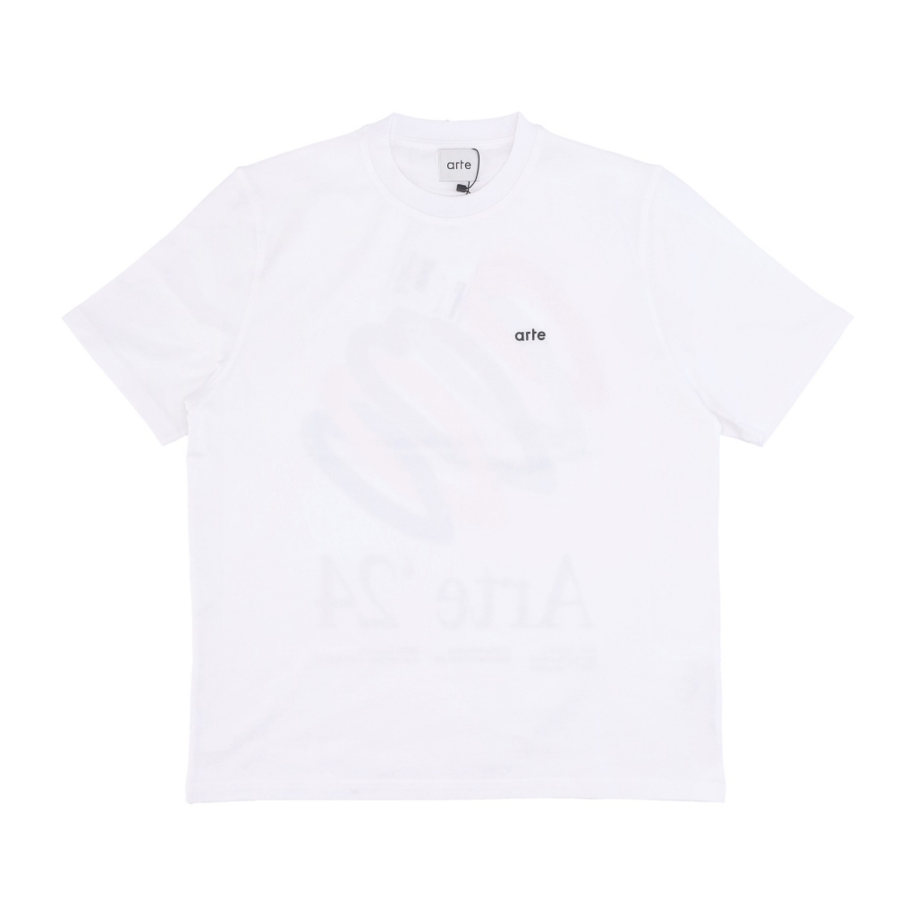 maglietta uomo teo back hearts tee WHITE