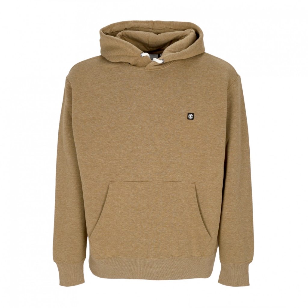 felpa cappuccio uomo cornell heavy hoodie DULL GOLD