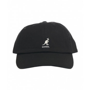 Baseball cap Washed nero