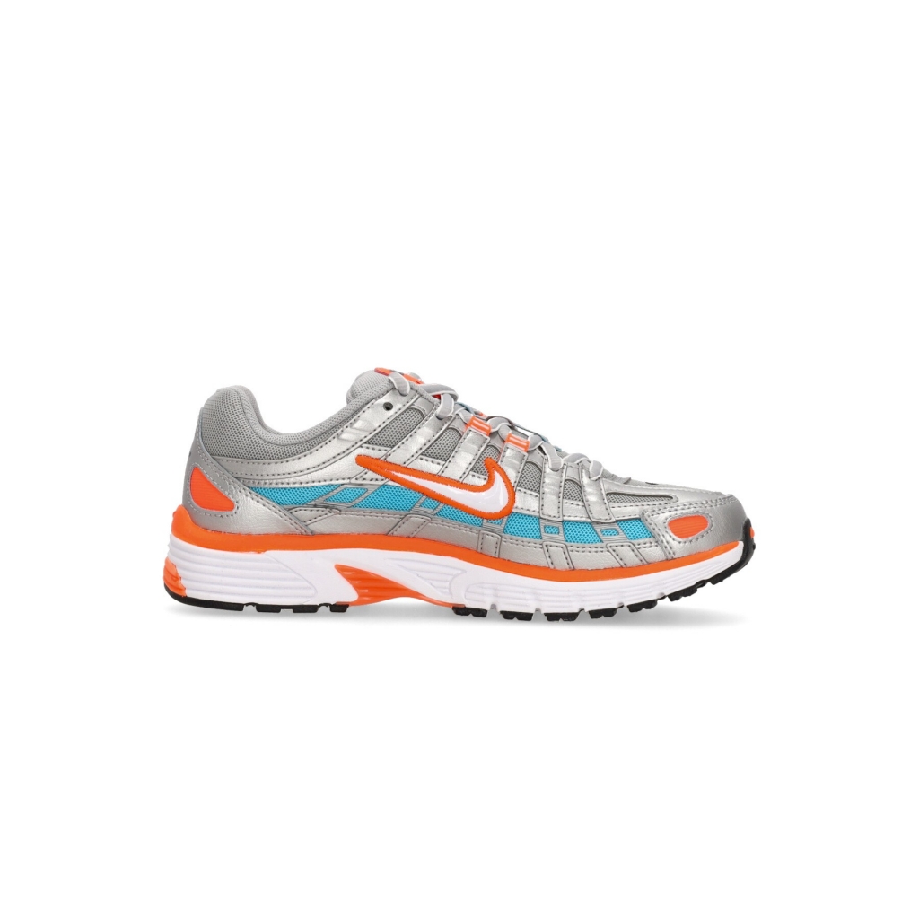 scarpa bassa donna w p-6000 METALLIC SILVER/WHITE/HYPER CRIMSON