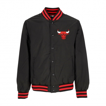 giubbotto bomber uomo nba script bomber jacket chibul BLACK/FRONT DOOR RED